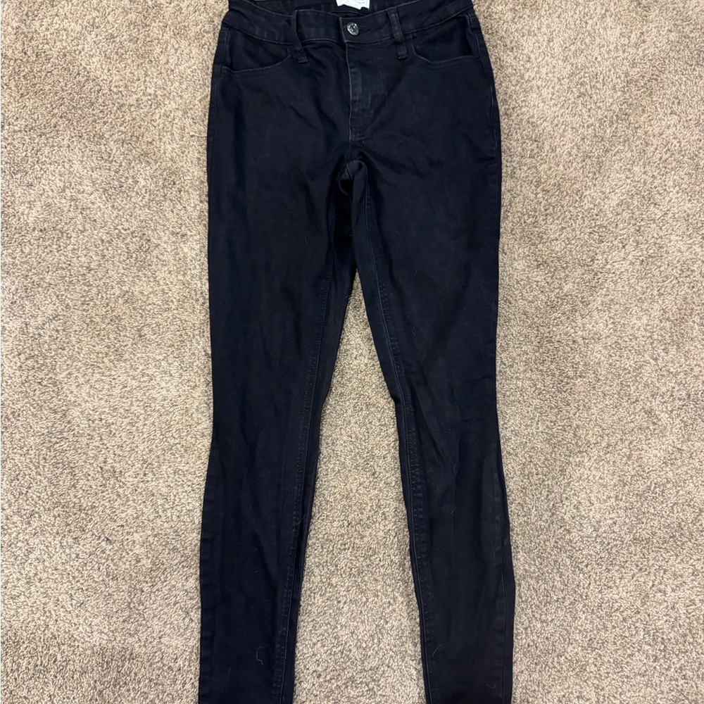 Black Maurice’s Mid Rise Skinny Jeans
